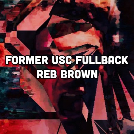 Former USC Fullback Reb Brown